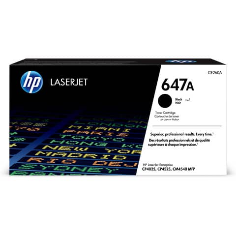 Toner 647A HP nero standard CE260A